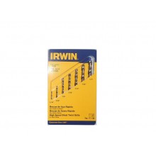 Jogo de Broca Aço Rápido Irwin 1/16 à 1/4" - ref: IW1520