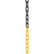 Corrente Plástica Vonder Amarela/Preta - 10 metros