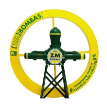 BOMBA ZM-38 Maxxi COM RODA 1,40 X 0,25(M) E SUPORTE