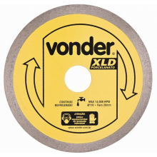 Disco de corte Diamantado Vonder XLD Porcelanato Liso 110mm
