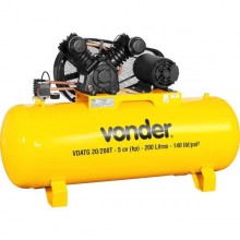 Compressor de ar Vonder  VDATG 20/200T  trifásico  220 V~/380 V~